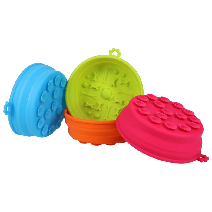Scream Collapsible Travel Bowl with Suction Base