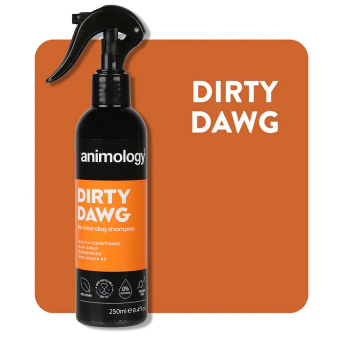 Animology Dirty Dawg No Rinse Shampoo Spray 250ml