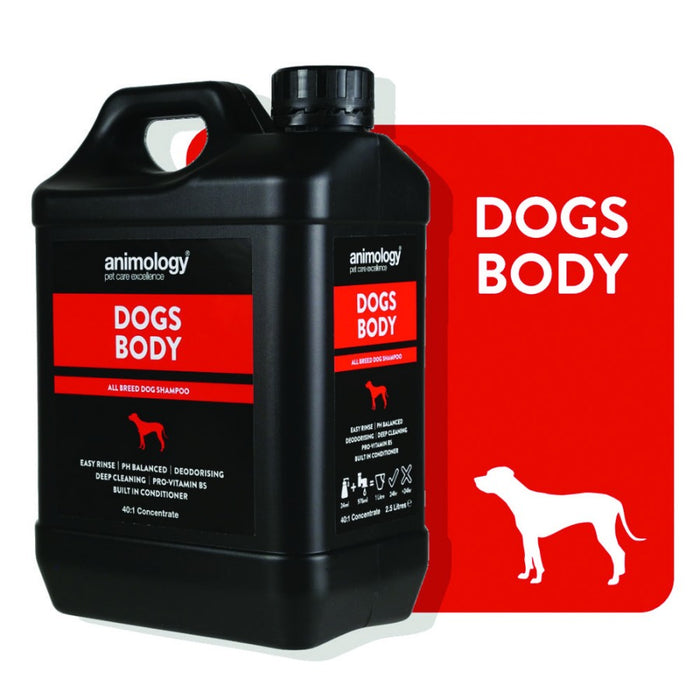 Animology Dogs Body Shampoo 2.5 Litre