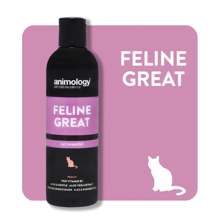 Animology Feline Great Cat Shampoo Peach 250ml