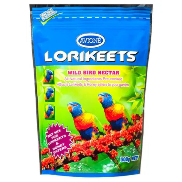 Avione Lorikeets Wild Bird Nectar Wet