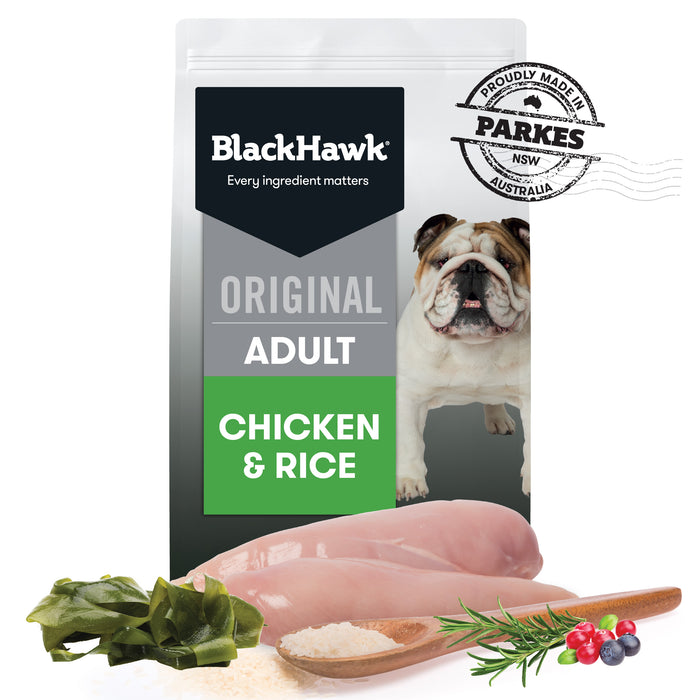 Black Hawk Dog Food Adult Chicken and Rice