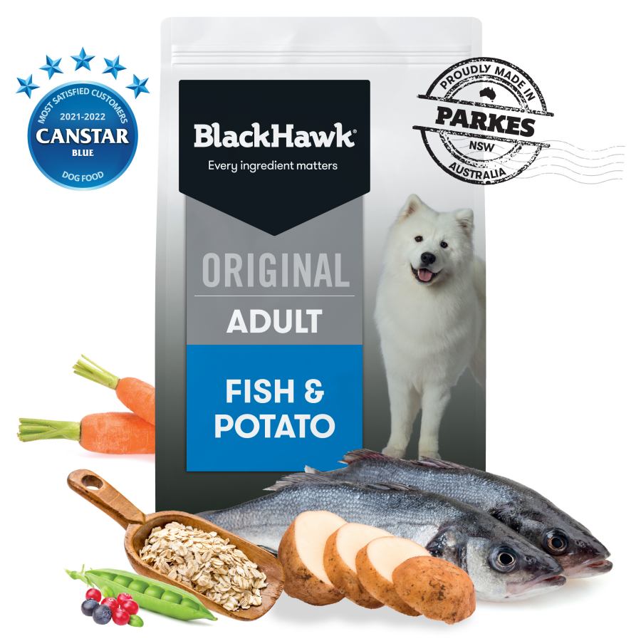 Black hawk store dog food ingredients