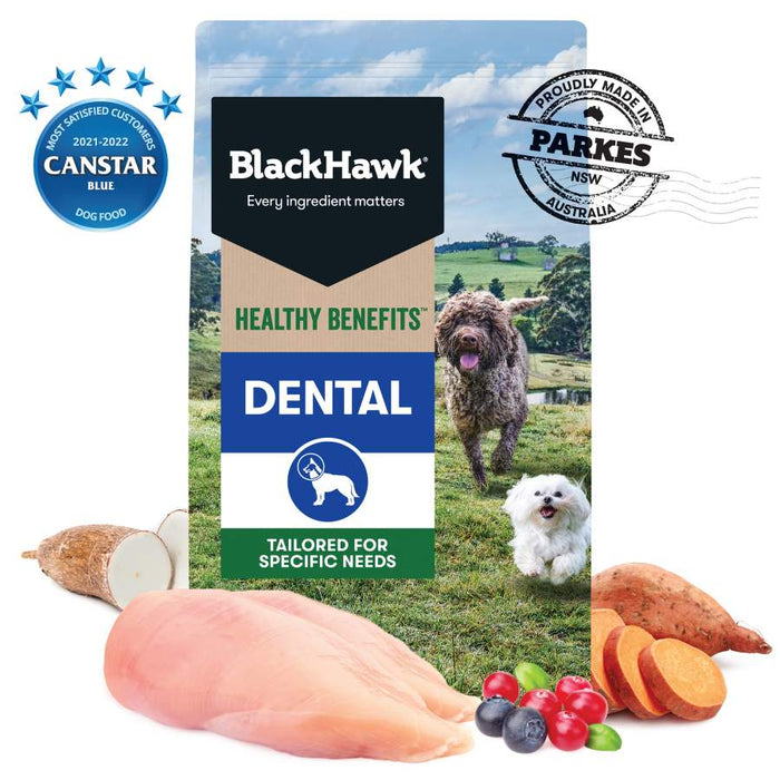 Black Hawk Dog Healthy Benefits Dental