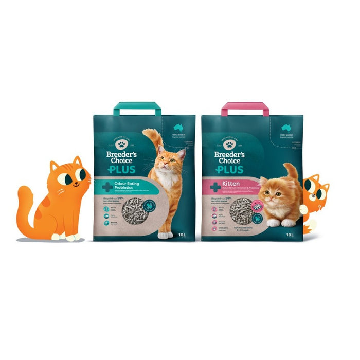 Breeders Choice Plus Cat Litter 10L