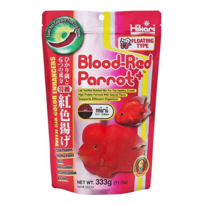 Hikari Blood Red Parrot Plus Mini 333g