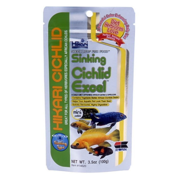 Hikari Cichlid Excel Sinking Mini 100g
