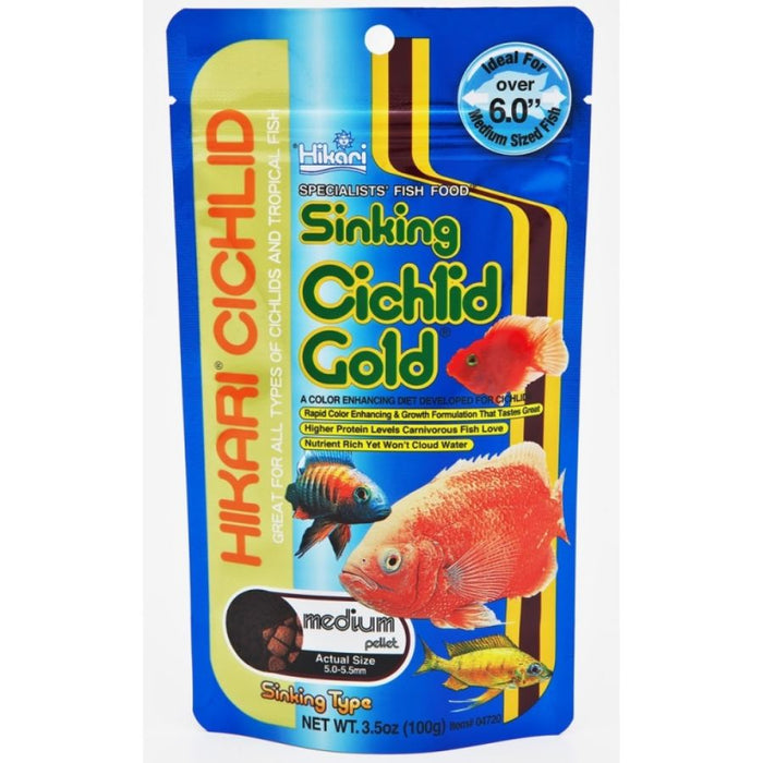 Hikari Cichlid Gold Sinking Medium 100g