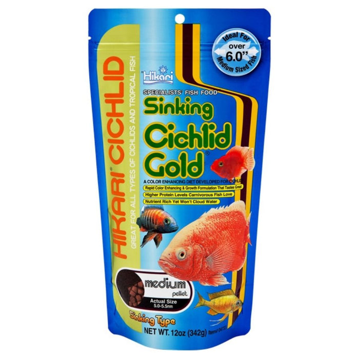 Hikari Cichlid Gold Sinking Medium 342g