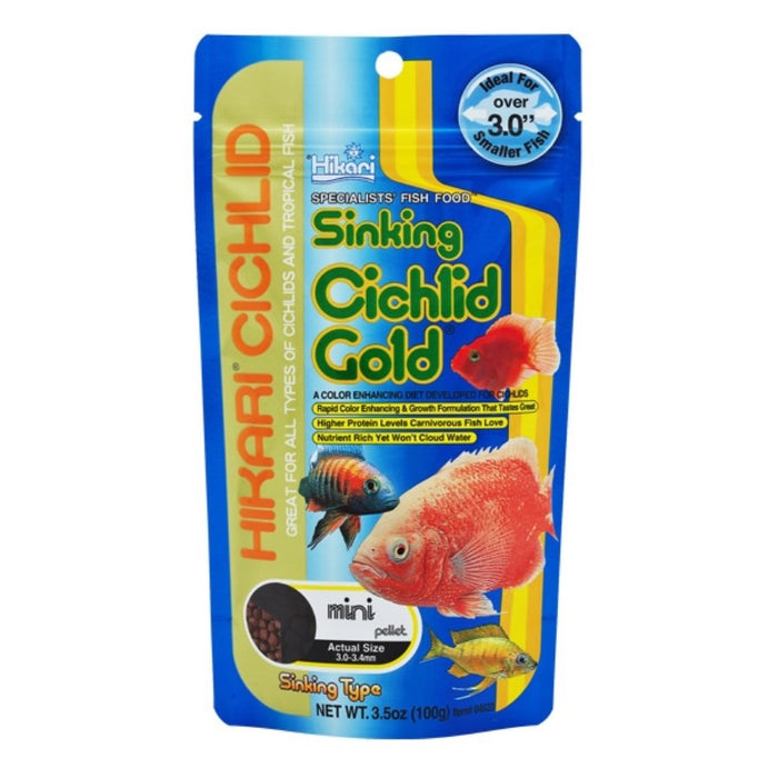 Hikari Cichlid Gold Sinking Mini 100g