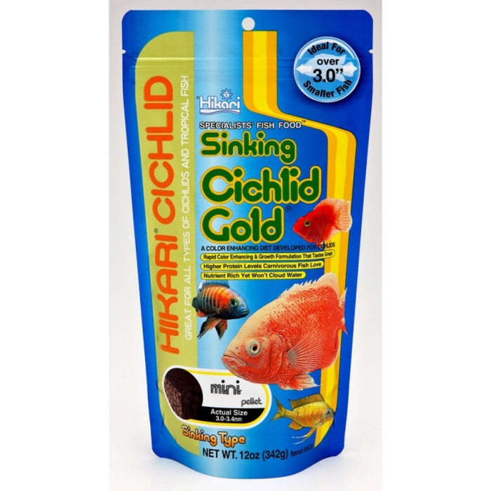 Hikari Cichlid Gold Sinking Mini 342g