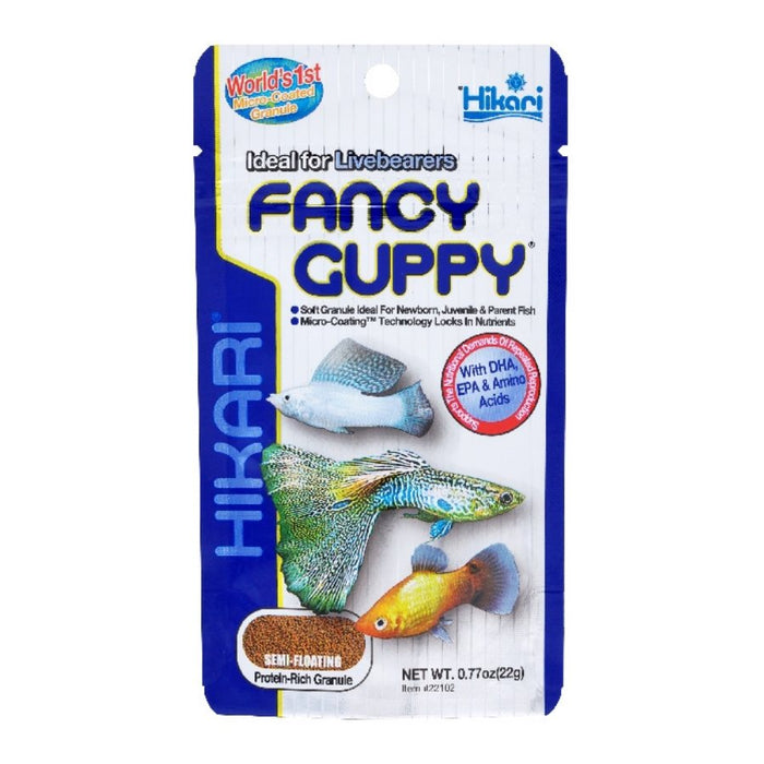 Hikari Tropical Fancy Guppy 22g