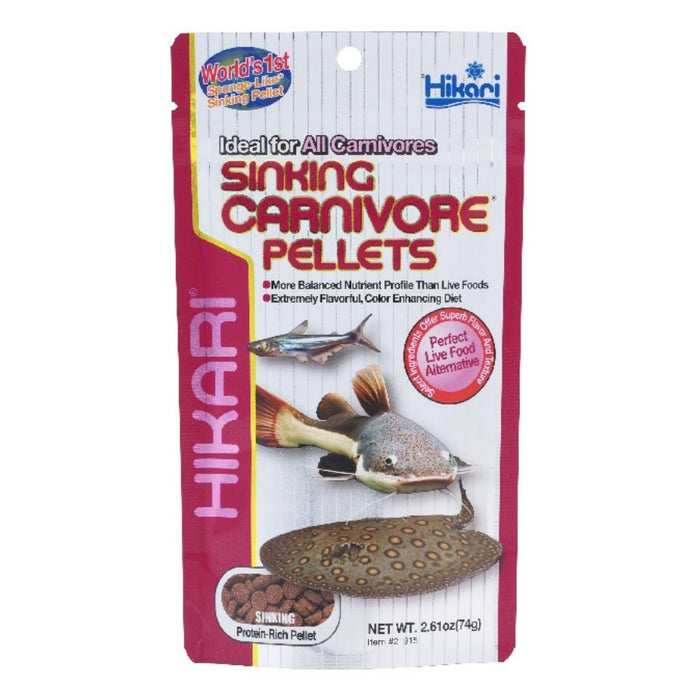 Hikari Tropical Sinking Carnivore Pellets 74g