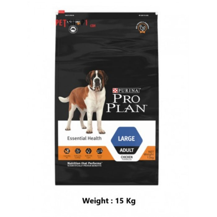 Pro Plan Adult Large Breed Chicken Dry Dog Food 15kg