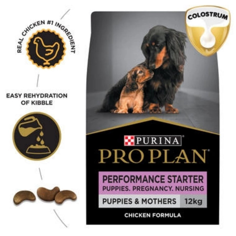 Pro Plan Performance Starter Mother And Puppy Chicken Dry Dog Food 12kg-3