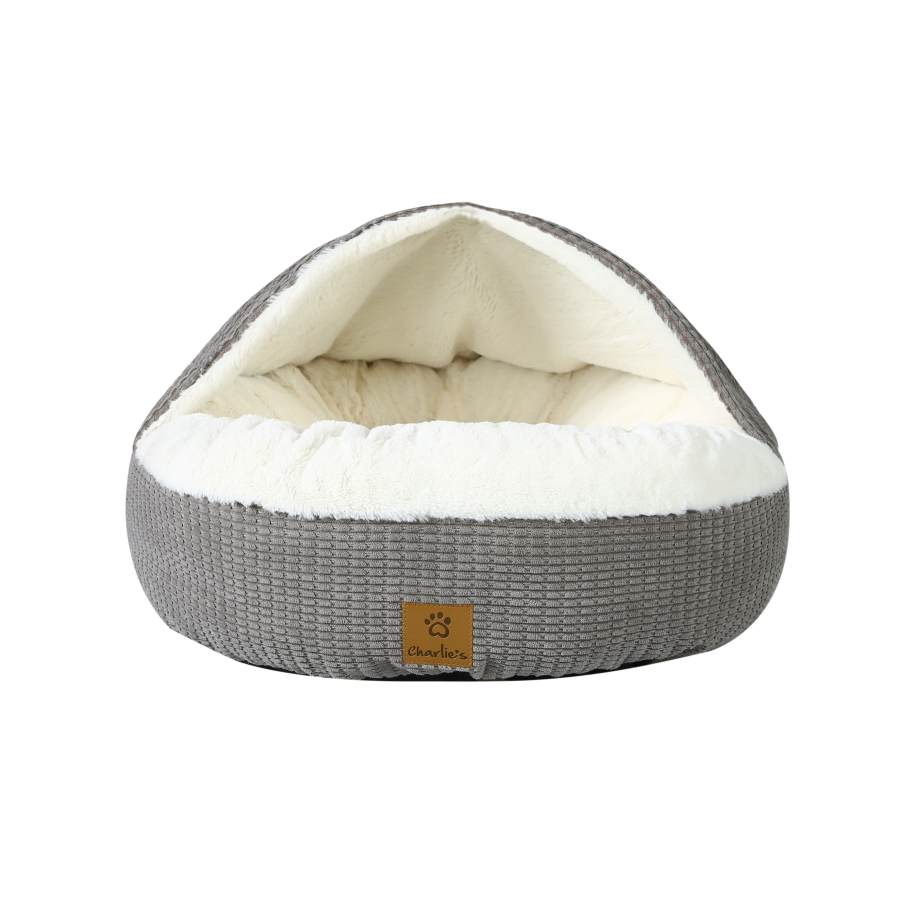 Hooded dog bed hotsell