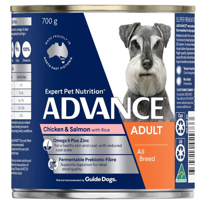 Advance Can Dog Chicken And Salmon With Rice
