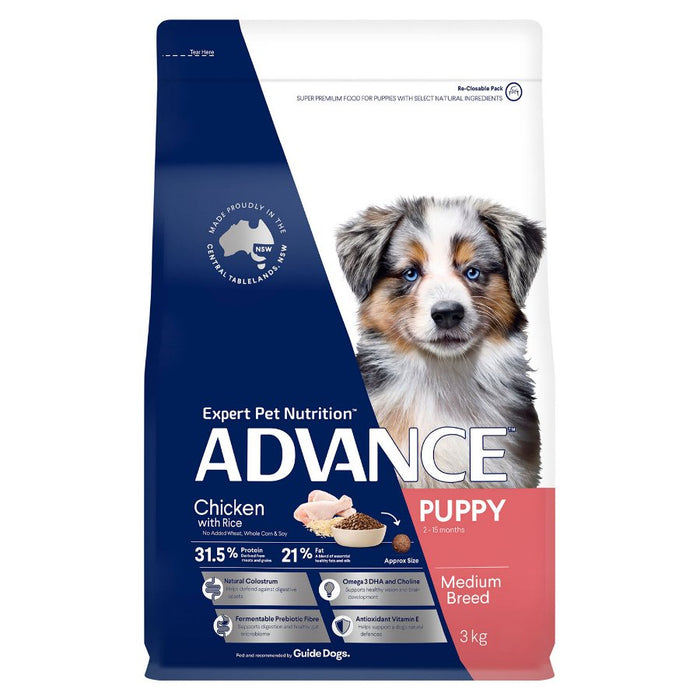 Advance Puppy Growth Chicken And Rice Medium Breed