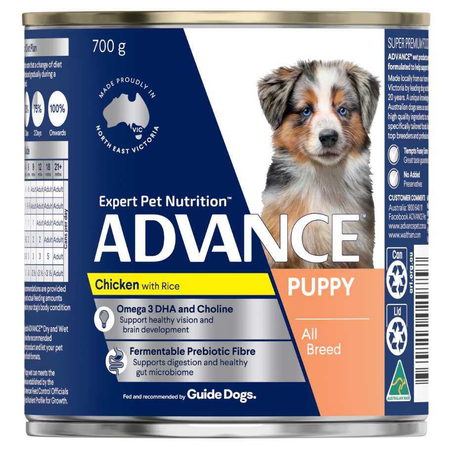 Advance Puppy Plus Growth Chicken And Rice Wet Dog Food Pet Supplies
