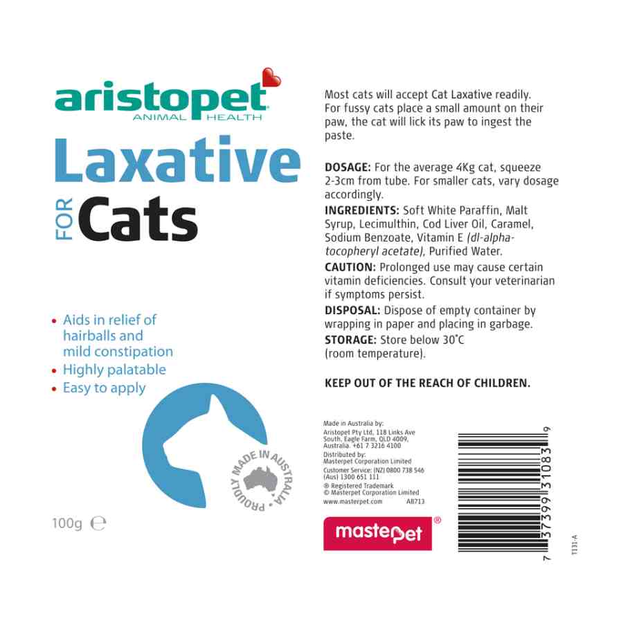 Cat discount constipation laxative