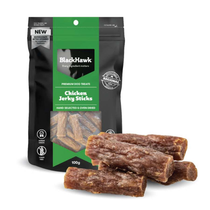 Black Hawk Dog Chicken Sticks 100g
