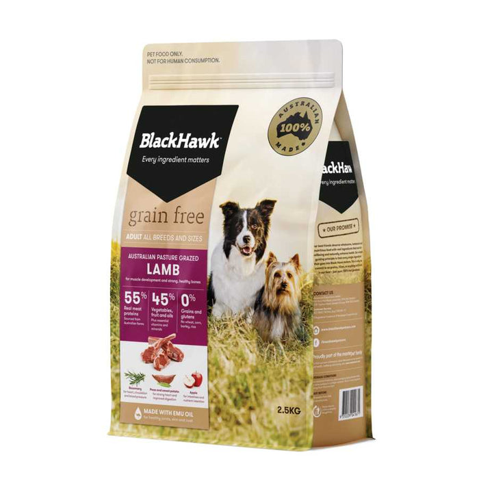 Black Hawk Dog Food Grain Free Lamb-2