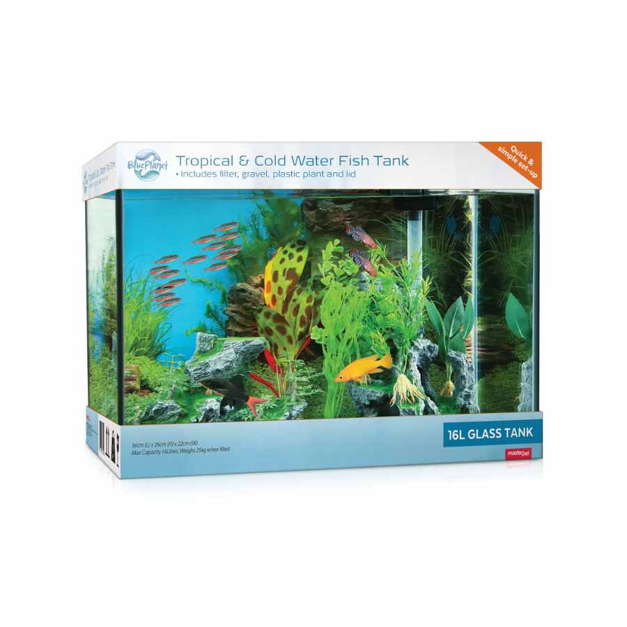 Blue Planet Aquarium Kit 16L Pet Supplies Empire