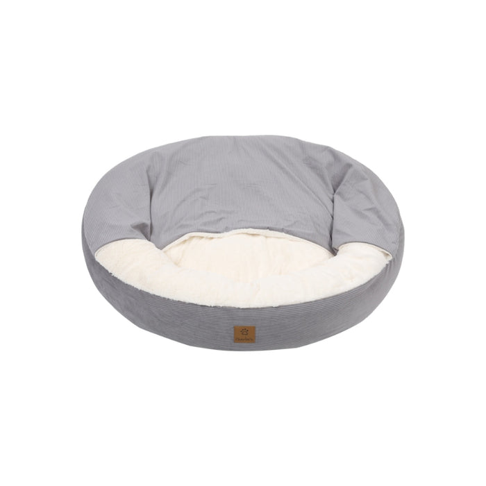 Charlies Hooded Corduroy Snookie Pet Nest