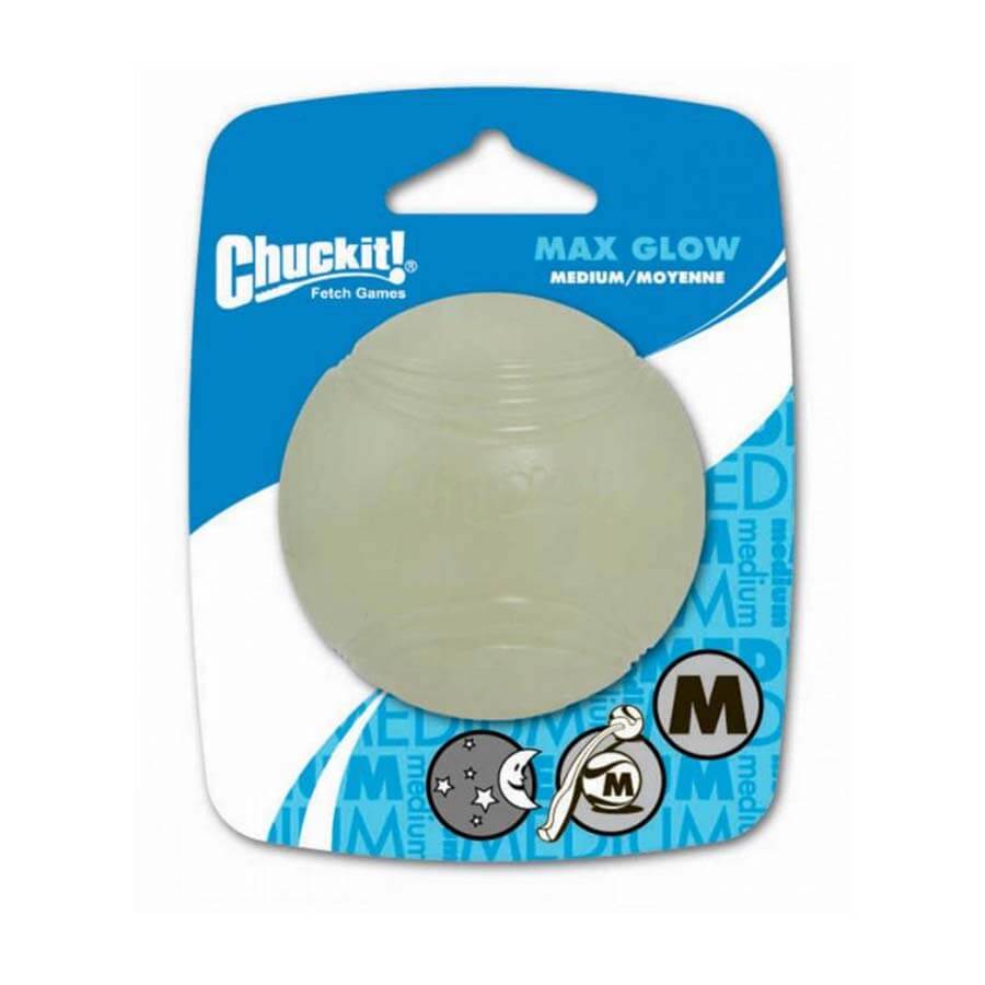 Chuckit max glow ball hot sale small