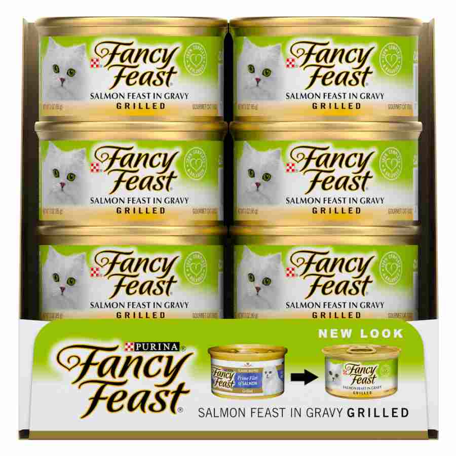 Fancy feast grilled outlet salmon