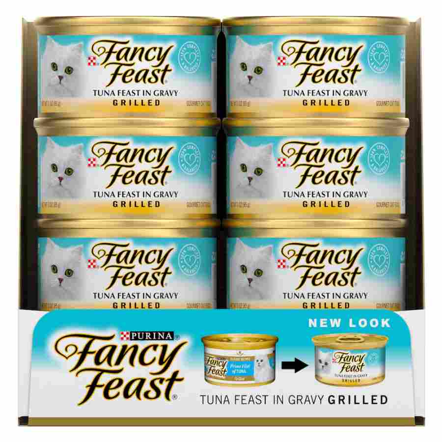 Fancy feast tuna shop feast in gravy grilled