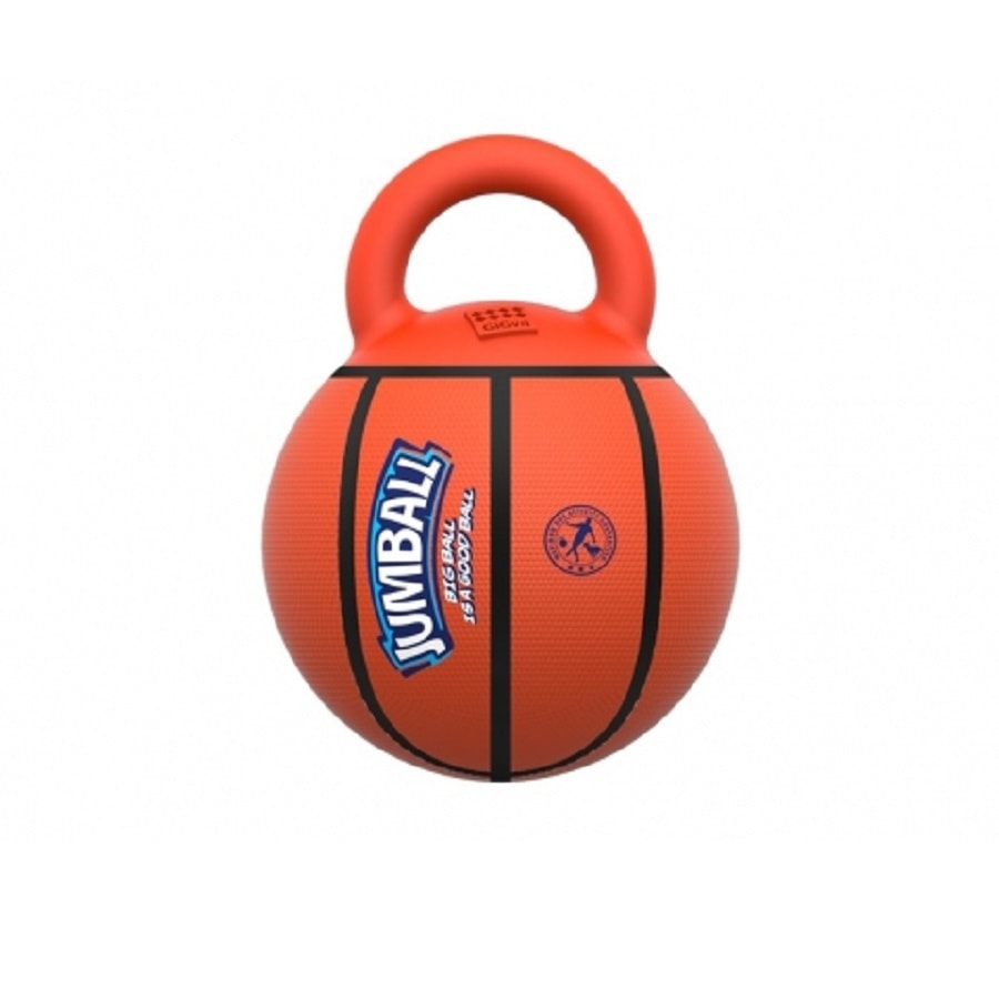 Gigwi Jumball Basketball Orange Pet Supplies Empire