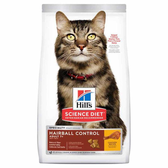 Hills Science Diet Feline Hairball Adult Mature 7+
