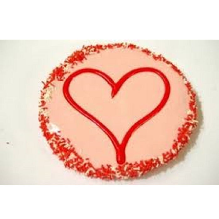 Huds and Toke Dogs Love Cake Love Heart Cake