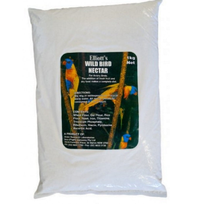 Inca Elliotts Wild Bird Nectar 1kg