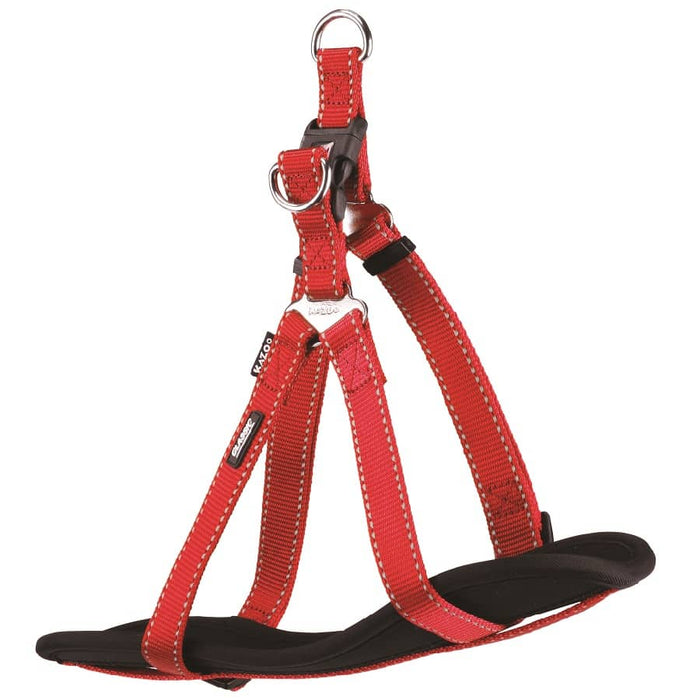 Kazoo Classic DD Nylon Walking Harness Red