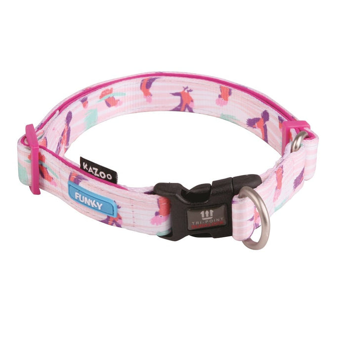 Kazoo Funky DD Adjustable Nylon Collar Galahs