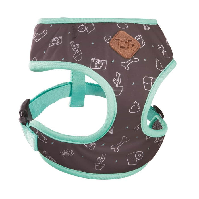 Kazoo Funky Soft Walking Harness Doodles