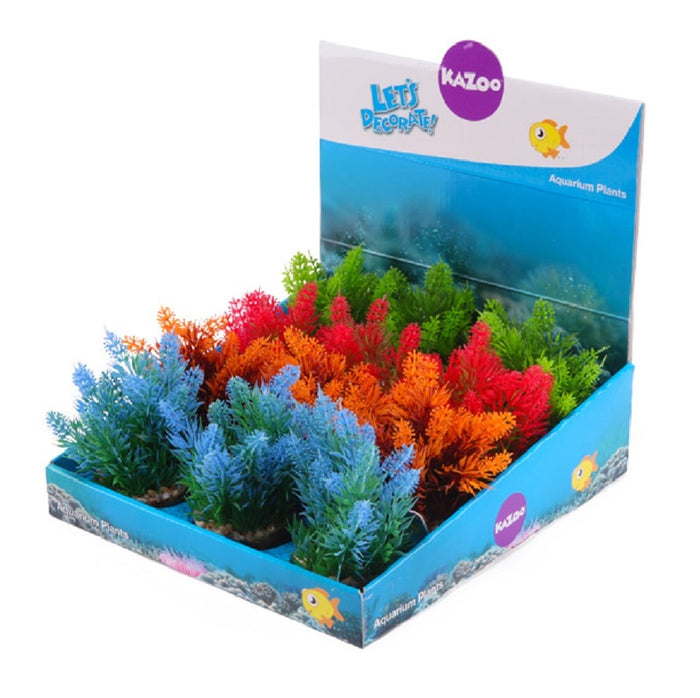 Kazoo Plastic Plants Bottlebrush Leaf Assorted