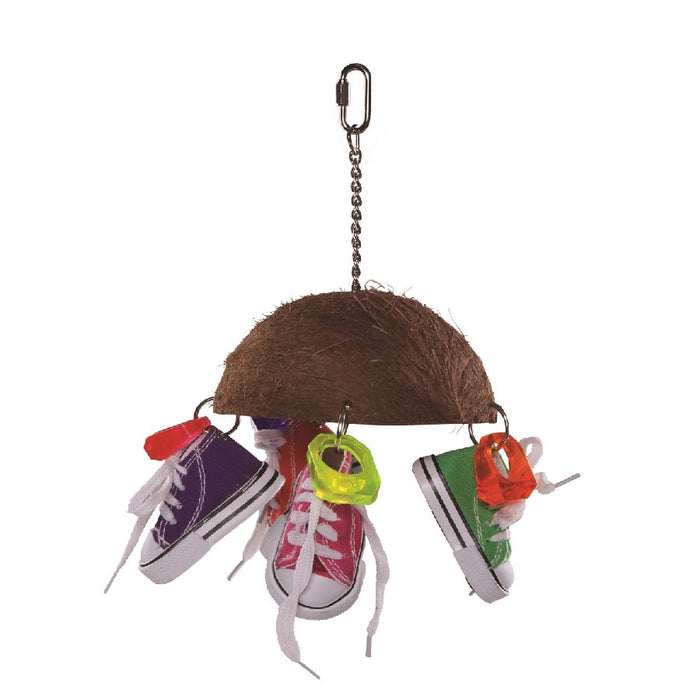 Kazoo Split Coconut Shell With Sneakers