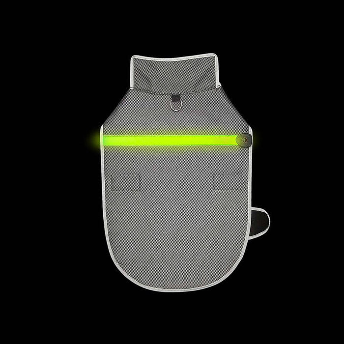 Loomo LED Dog Coat Green