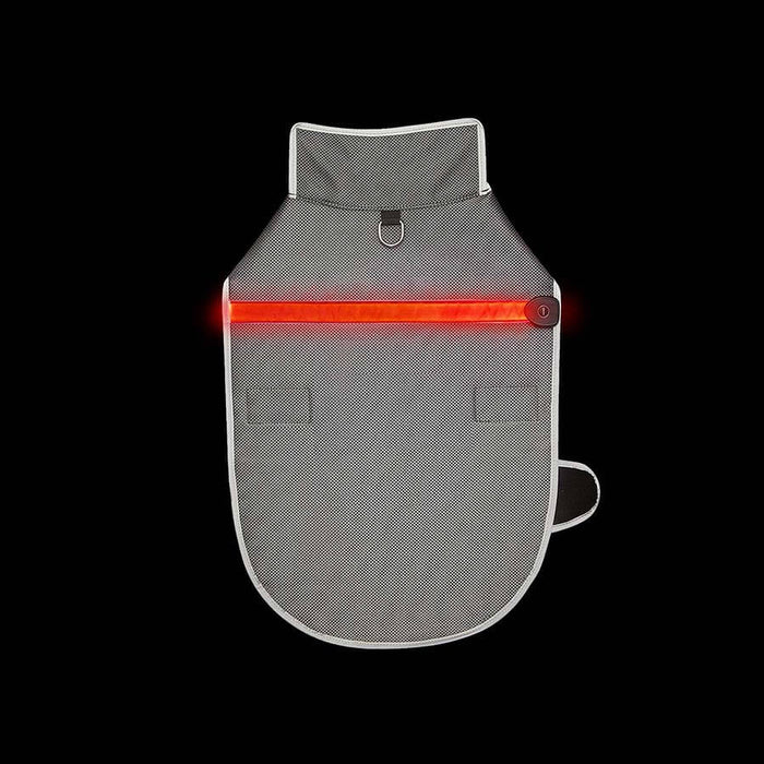 Loomo LED Dog Coat Red