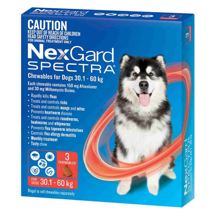 Nexgard Spectra Very Large Red