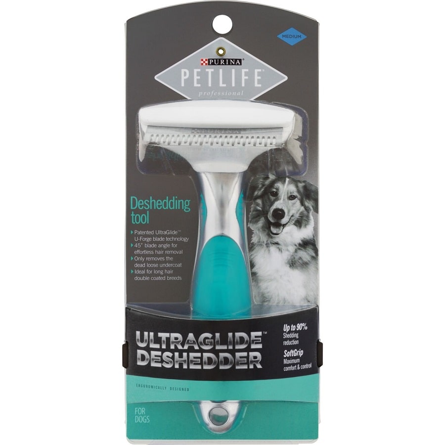 Petlife Professional deShedding Tool for Long Double Coats Pet