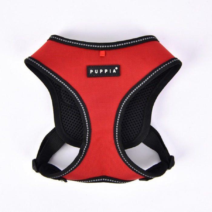 Puppia Trek Snugfit Harness E Red