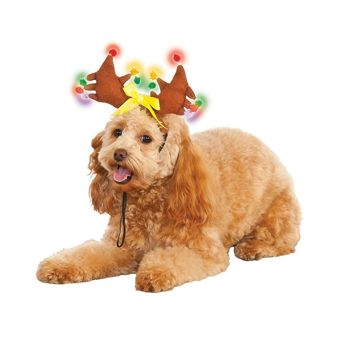 Reindeer Light Up Pet Costume