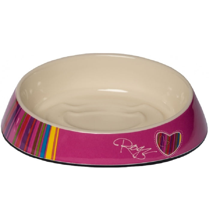 Rogz Fish Cake Cat Bowl Pink Candy