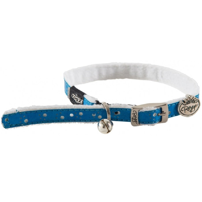 Rogz Trendycat Pin Buckle Collar Blue