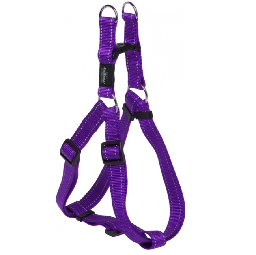 Rogz Utility Step In Harness Purple