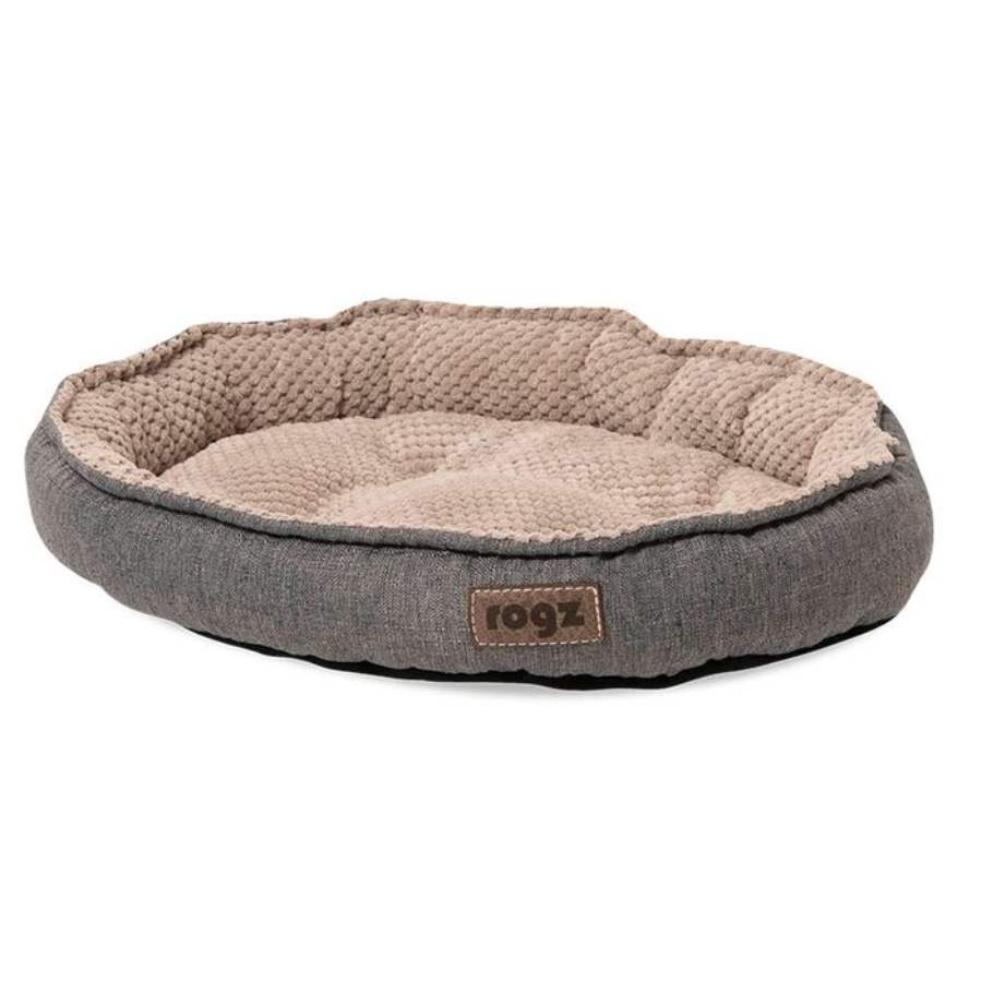 Rogz Athens Oval Pod Grey Pet Supplies Empire